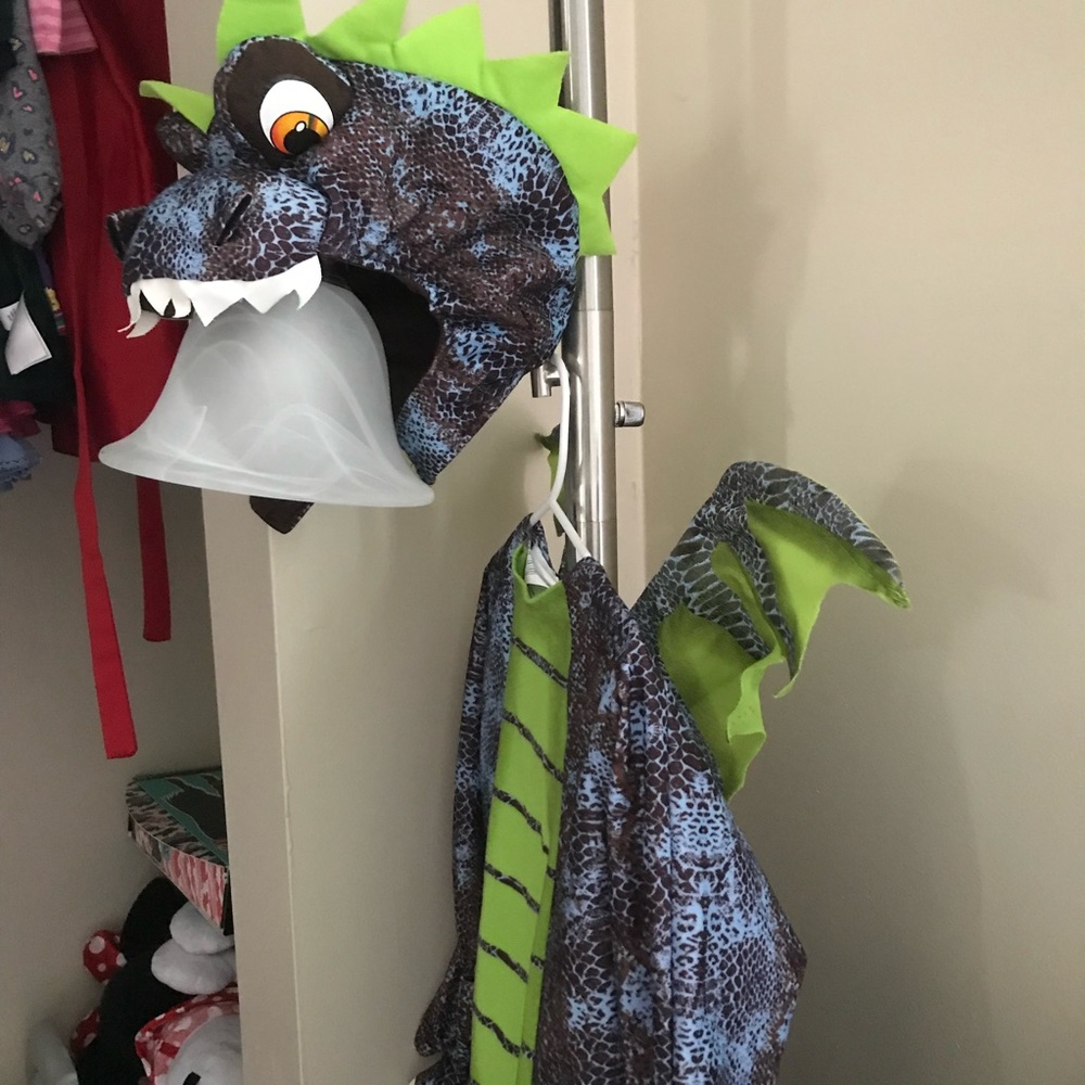 Toddler dragon costume